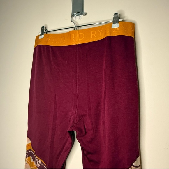 Wild Rye Jane Merino Wool Base Layer Leggings Women's Size 12 - Picture 6 of 8